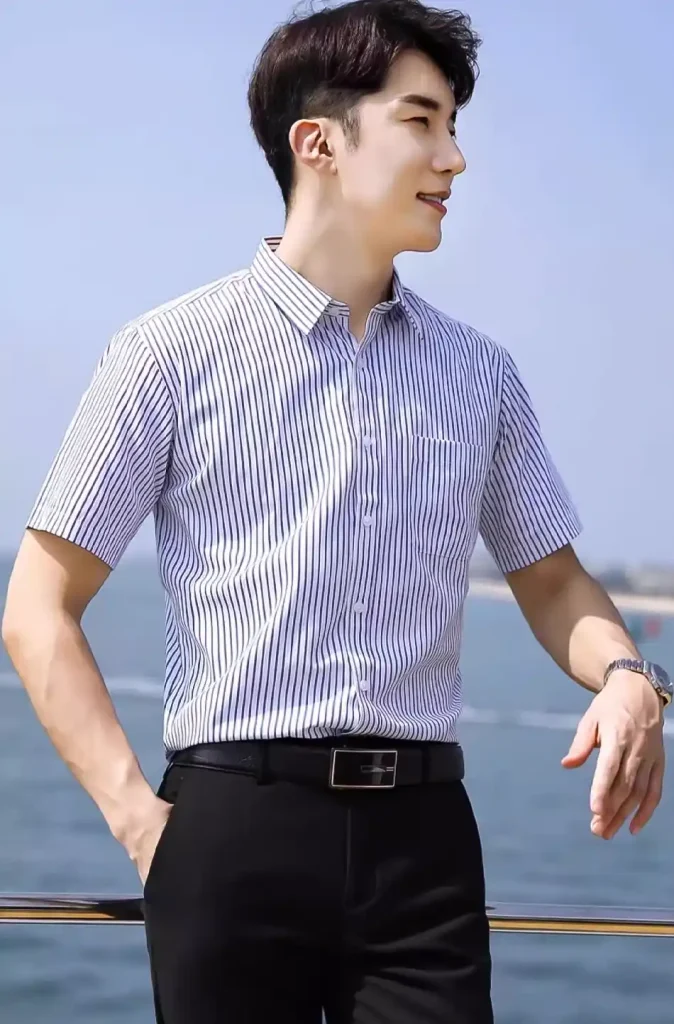 +99 Mẫu áo sơ mi đồng phục đẹp - địa chỉ may giá rẻ tại Tp.HCM 6 Áo sơ mi đồng phục ngắn tay