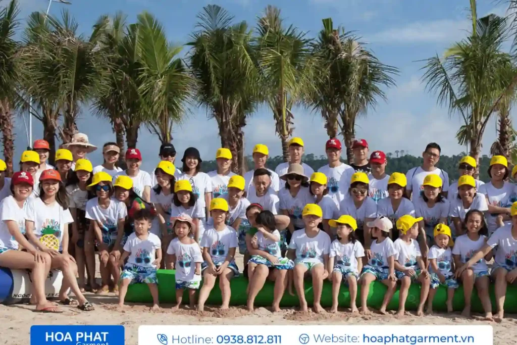 áo thun đồng phục team building