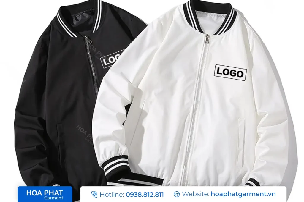 In áo khoác theo yêu cầu áo khoác bomber