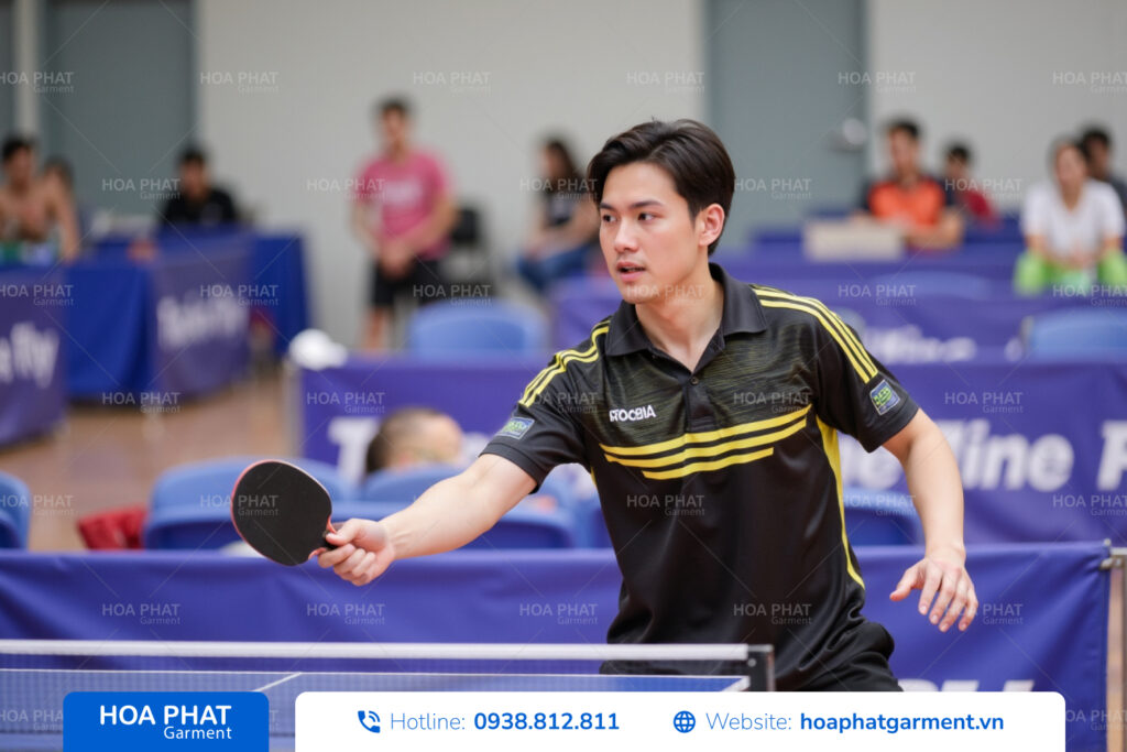áo thun thể thao cho dân bóng bàn