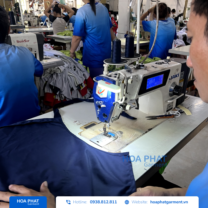 Đặt áo thun đồng phục tại Bến Tre chất lượng | Hoa Phat Garment 19 đặt áo đồng phục tại bến tre