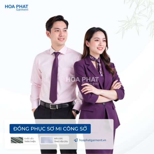 Áo sơ mi đồng phục công sở dài tay - HP301