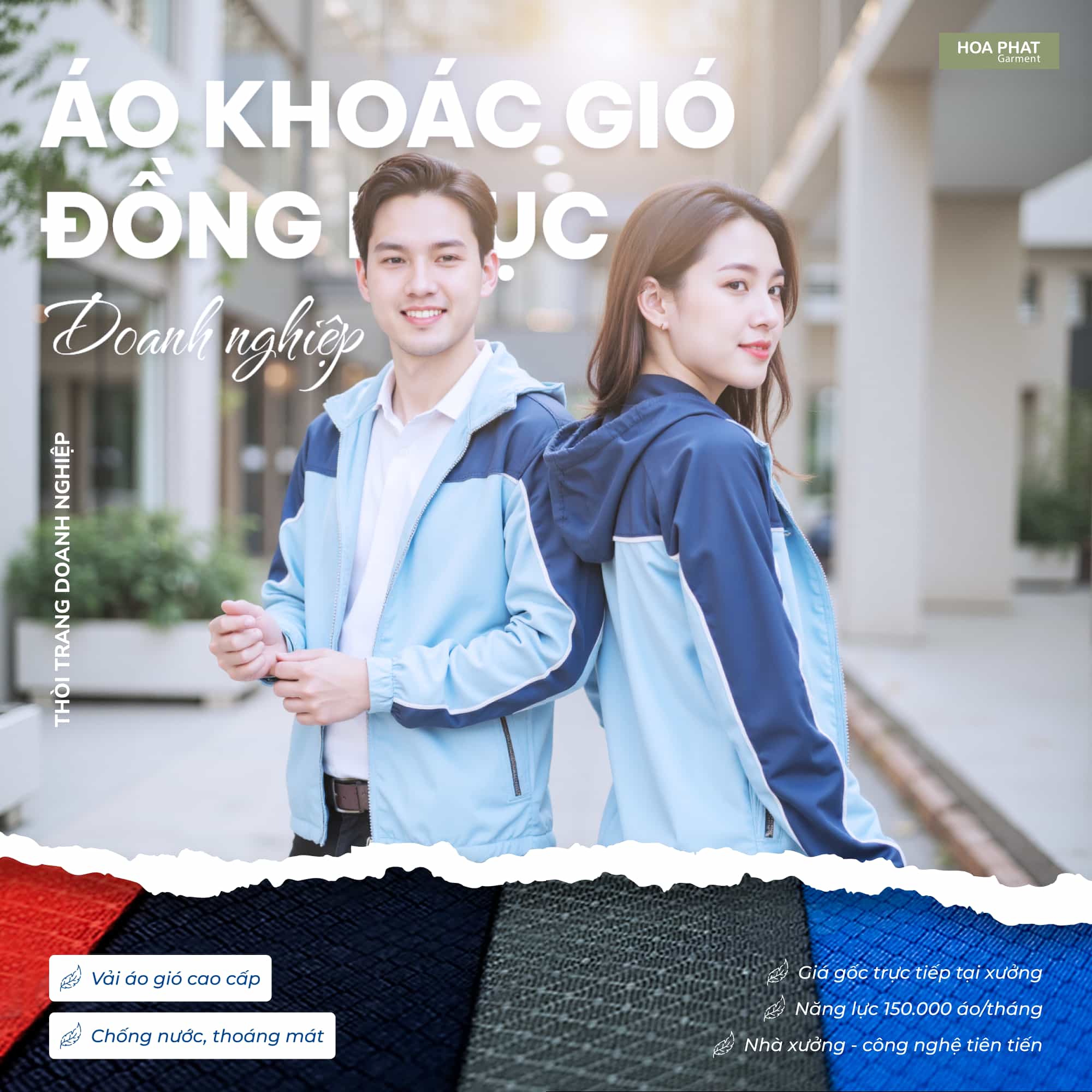 Ao khoac gio dong phuc