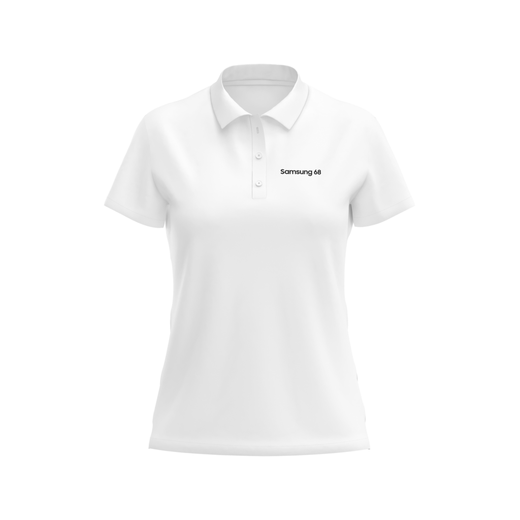 Xưởng may áo thun cổ trụ đồng phục cao cấp, giá tốt tại TP. HCM 26 mẫu áo thun cổ trụ nữ màu trắng