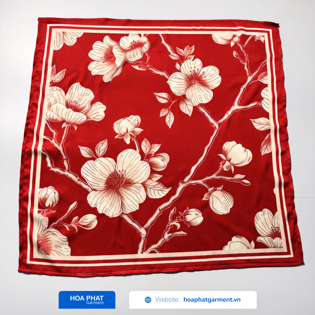 khăn bandana kích thước 50x50