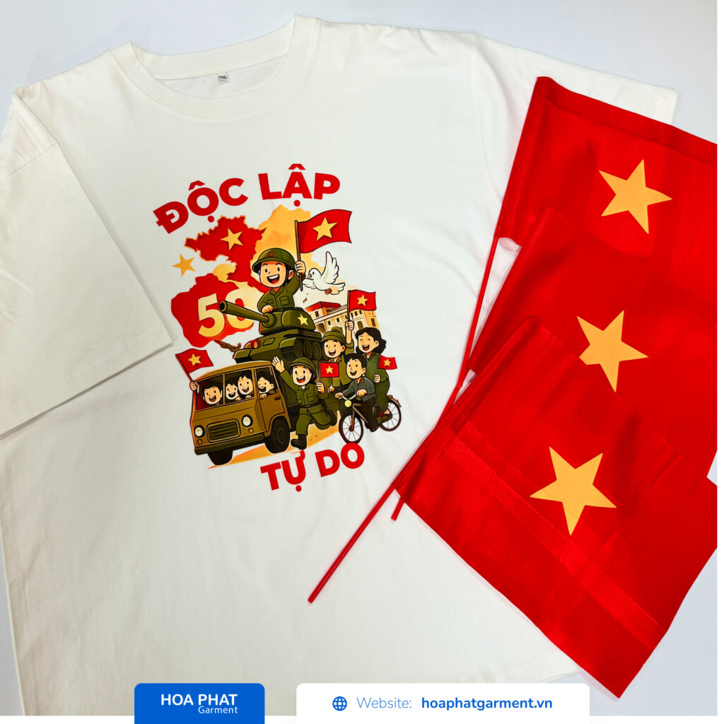 áo thun sự kiện hoa phat garment