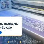 in khăn bandana theo yêu cầu