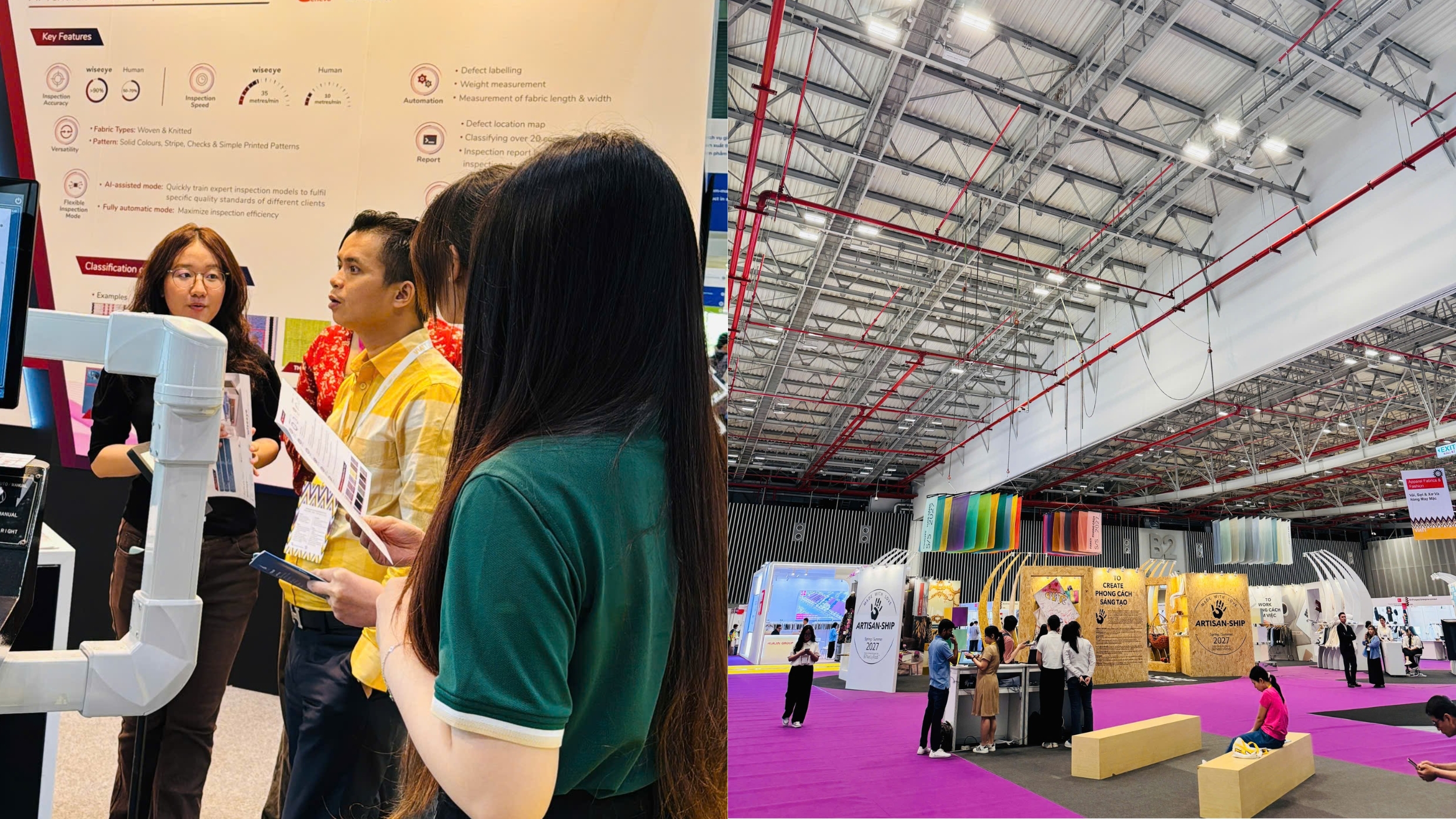 Hoa Phat Garment VIATT 2026: Đối mới quy trình theo xu hướng toàn cầu 3 tham quan gian hàng tại viatt 2026