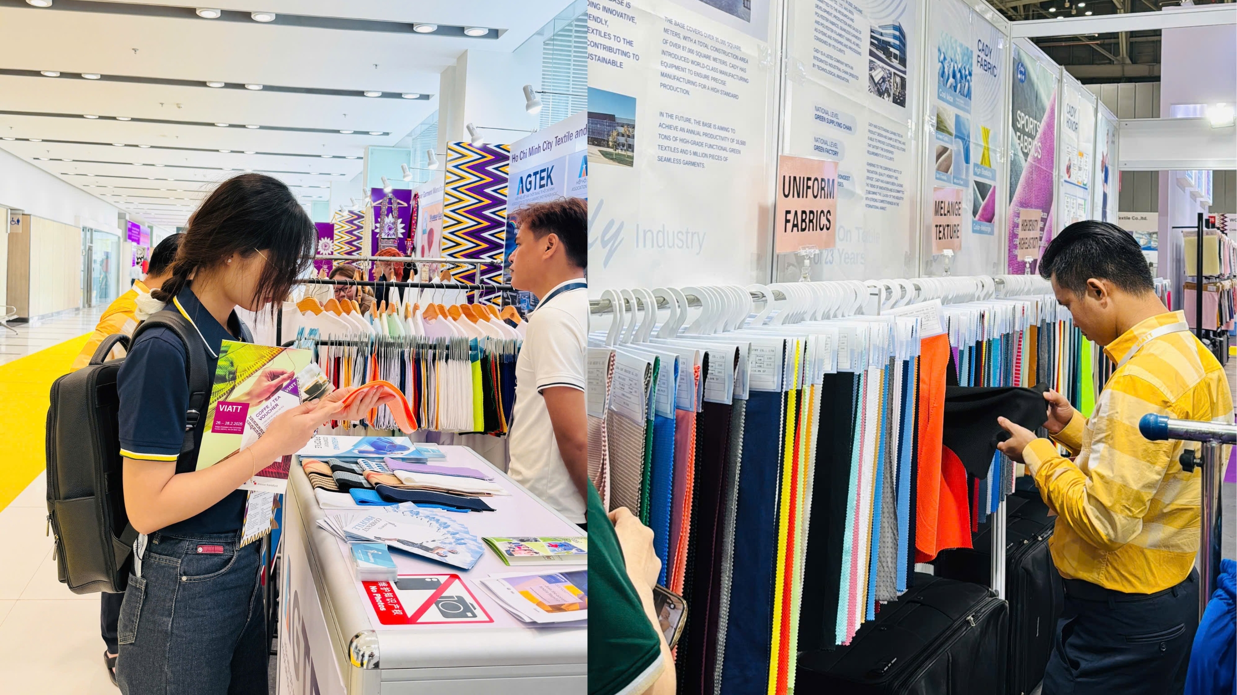 Hoa Phat Garment VIATT 2026: Đối mới quy trình theo xu hướng toàn cầu 4 Hoa Phat Garment tham quan các gian hàng trưng bày tại VIATT 2026