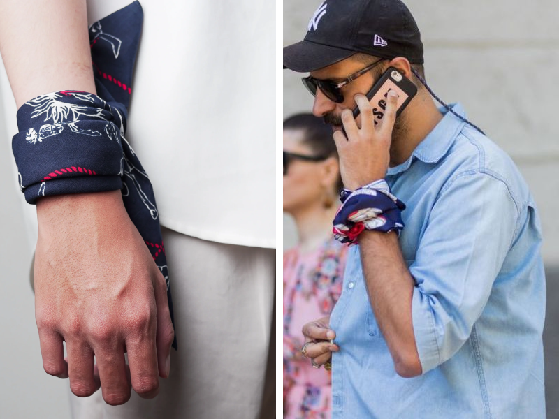 Phối khăn Bandana nam sao cho đẹp mà không bị “Lố” 4 Phối khăn Bandana nam theo phong cách Vintage