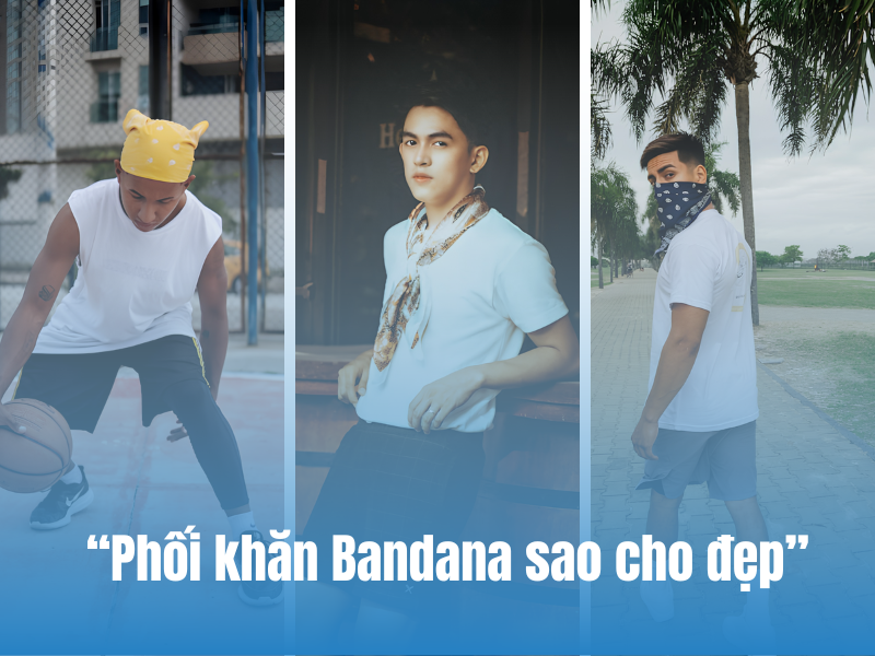Phối khăn Bandana nam sao cho đẹp mà không bị “Lố” 1 Phối khăn Bandana nam sao cho đẹp