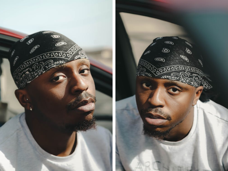 Phối khăn Bandana nam sao cho đẹp mà không bị “Lố” 2 Phối khăn Bandana nam theo Streetwwear
