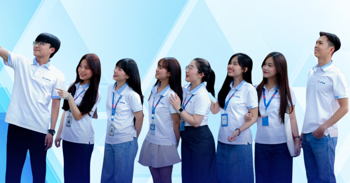 Dự án may đồng phục công ty công nghệ LARION | Hoa Phat Garment 12 Hoa Phat Garment dong hanh cung larion