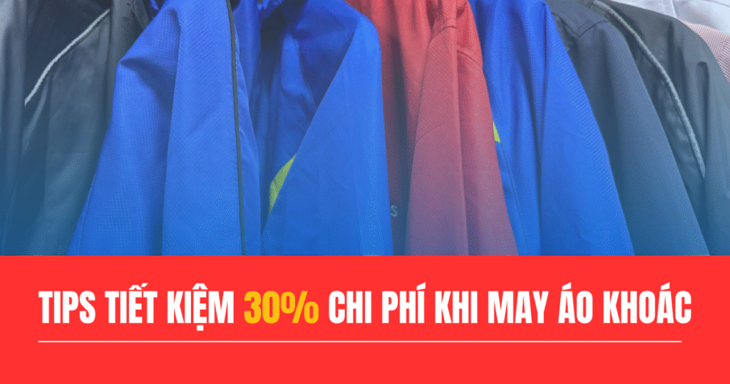 May áo khoác gió theo yêu cầu: kinh nghiệm giúp tiết kiệm 30% chi phí 1 kinh nghiệm may áo khoác