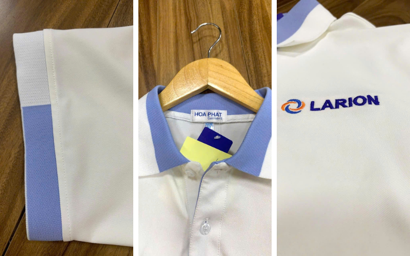 Dự án may đồng phục công ty công nghệ LARION | Hoa Phat Garment 2 Điểm nổi bật của áo LARION