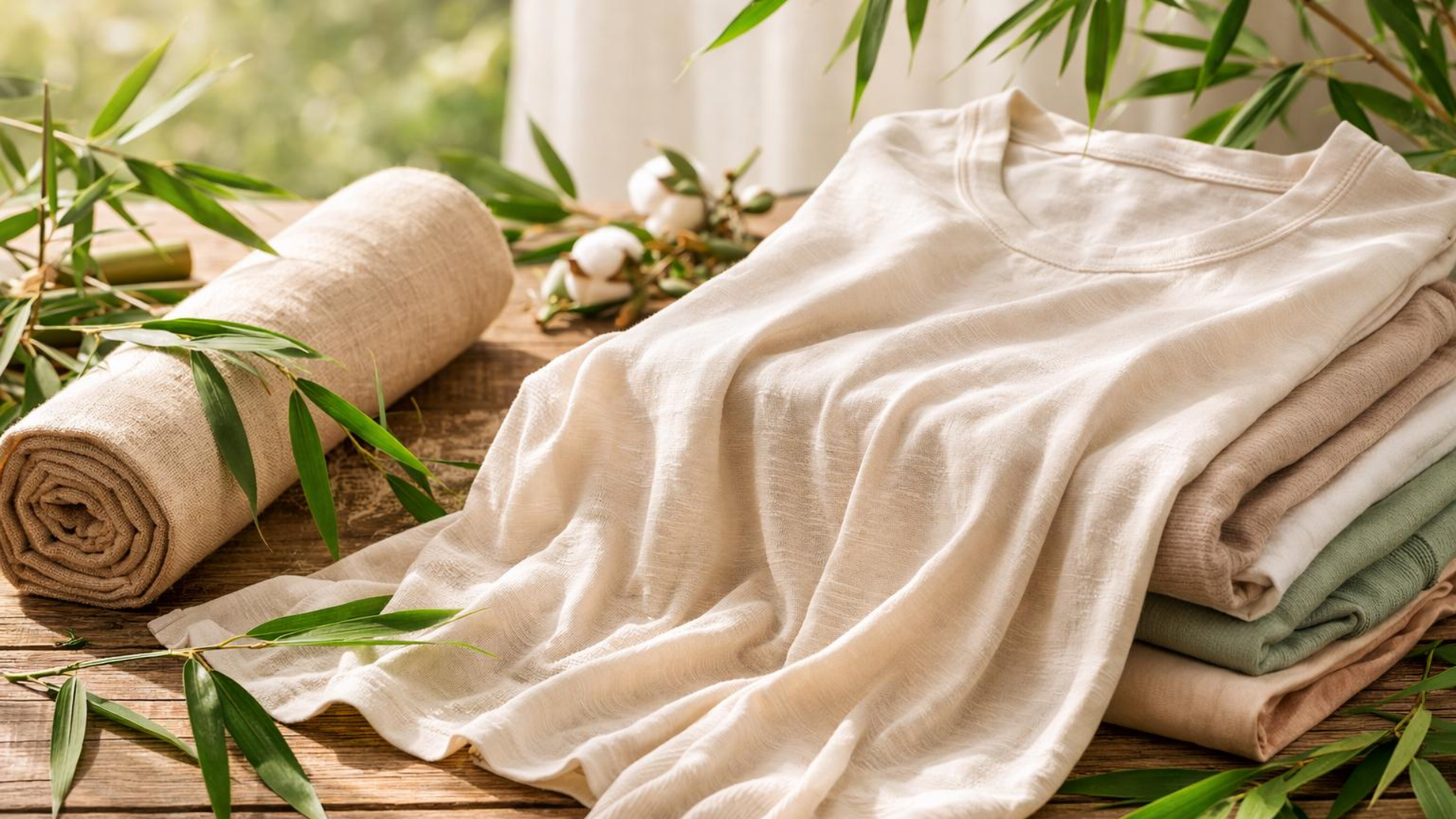 Vải Bamboo là gì? Vì sao đây là chất liệu lý tưởng để may áo thun đồng phục? 2 vải bamboo mềm mại dùng để may áo thun đồng phục
