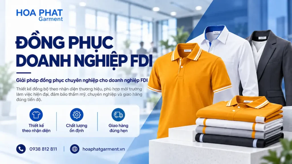 Giải pháp đồng phục doanh nghiệp FDI – Đồng bộ tiêu chuẩn, tối ưu cung ứng 1 Dong Phuc FDI Dong phuc doanh nghiep