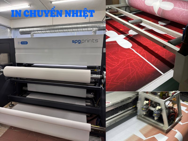 In logo lên áo khoác đồng phục nên chọn công nghệ in nào? 3 in chuyển nhiệt lên áo khoác đồng phục